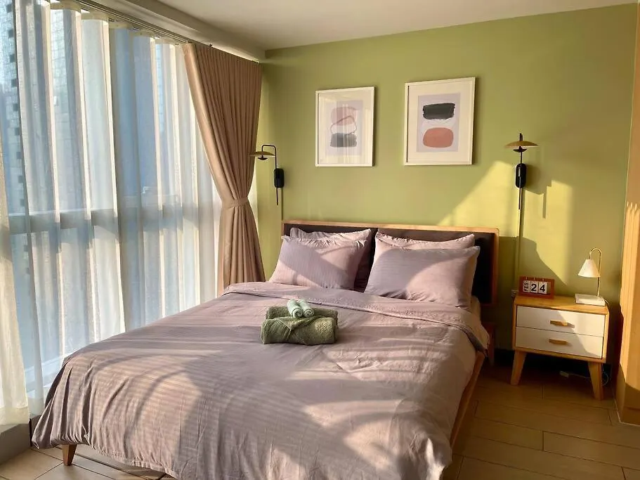 Private Condo Unit In Uptown Parksuites I & II Manila Lägenhet