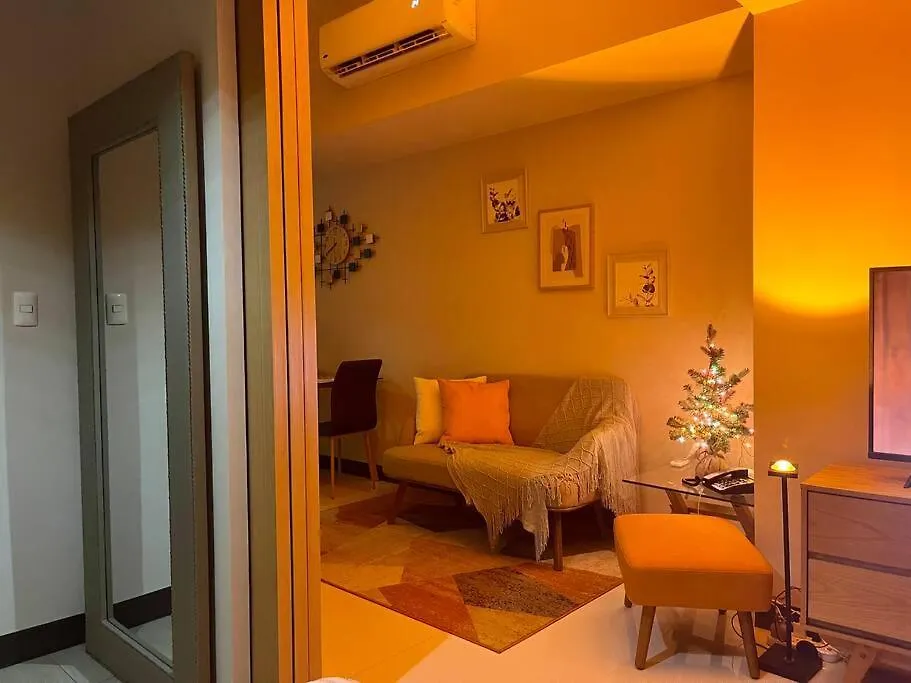 Private Condo Unit In Uptown Parksuites I & II Manila Lägenhet