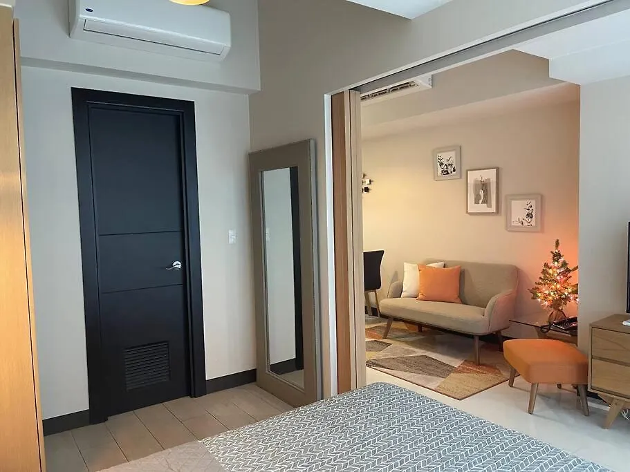 Lägenhet Private Condo Unit In Uptown Parksuites I & II Manila